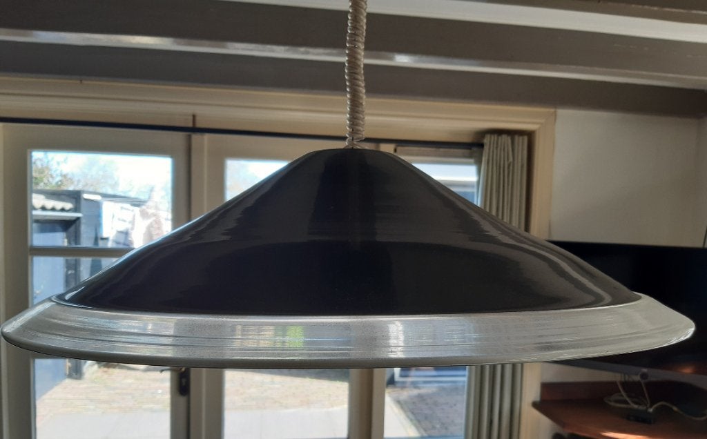 XL Leucos Murano Melanie Renato Toso pendent Vintage, Ophalen, Zo goed als nieuw, Glas, Vintage Italiaans design murano