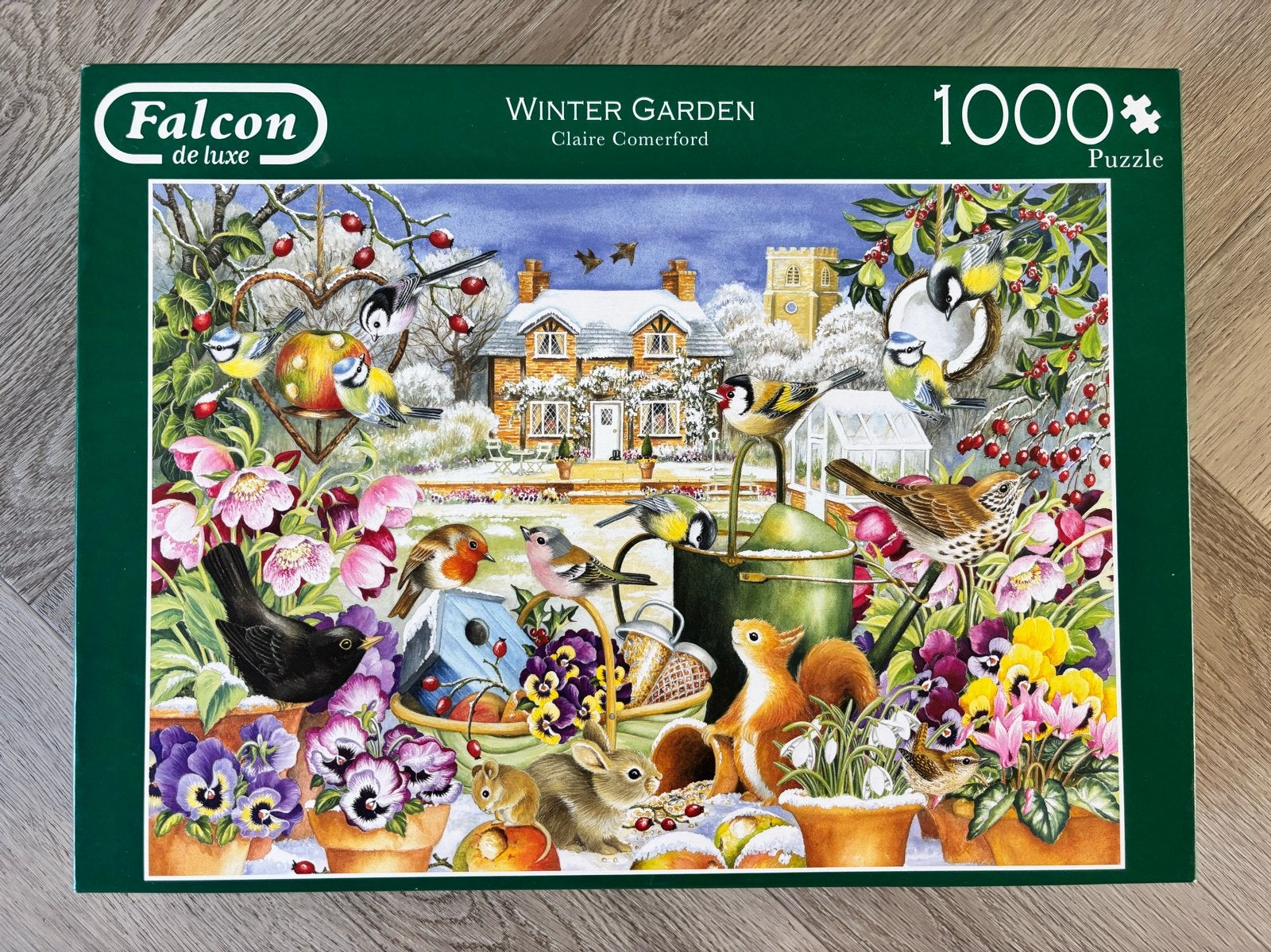Falcon de luxe Winter Garden 1000 stukjes legpuzzel, Hobby en Vrije tijd, Denksport en Puzzels, Ophalen of Verzenden, 500 t/m 1500 stukjes