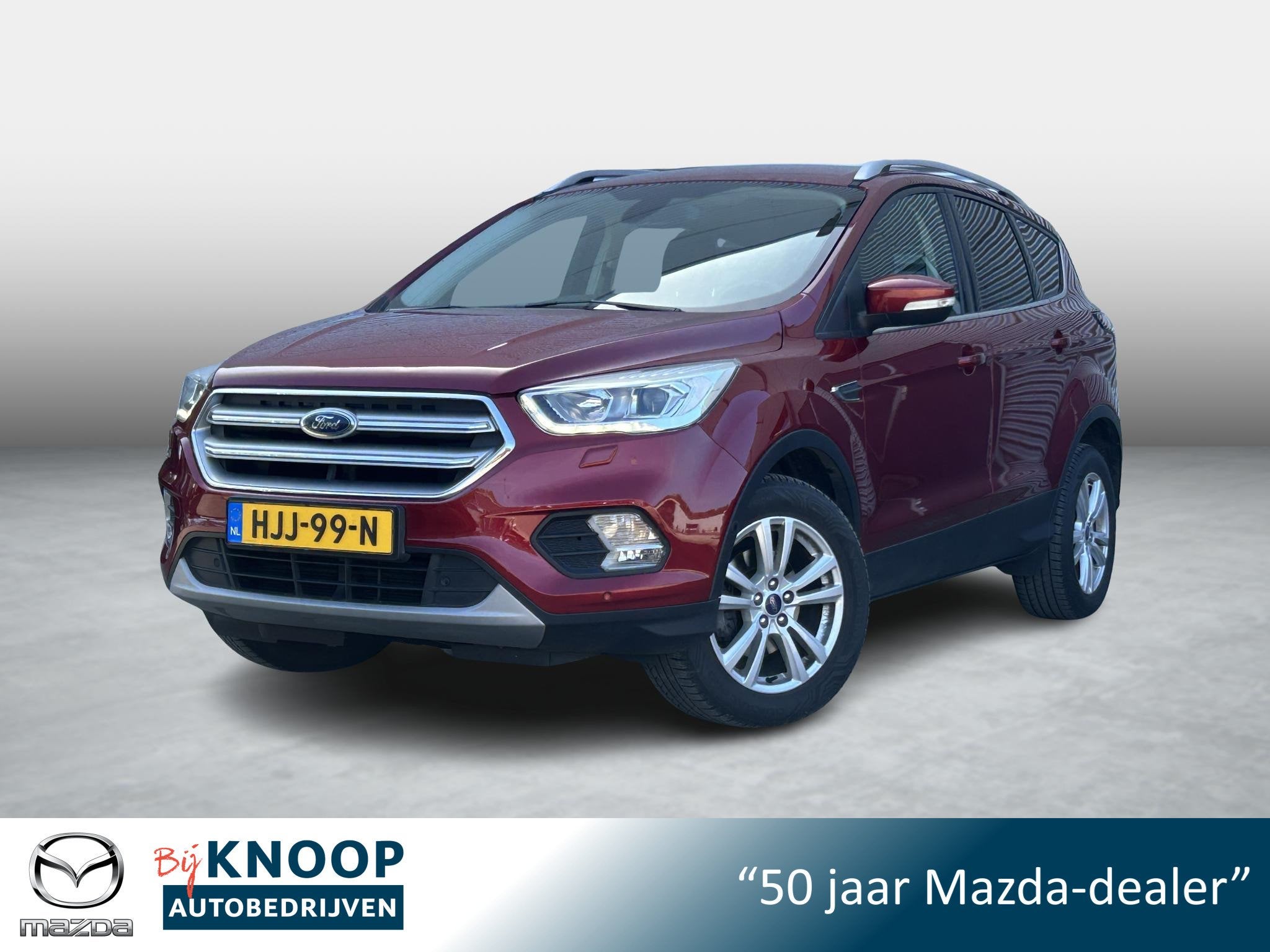 Ford Kuga 1.5 EcoBoost Titanium | Trekhaak | Stoelverwarming, Auto's, Ford, Voorwielaandrijving, Euro 6, 4 cilinders, Leder en Stof