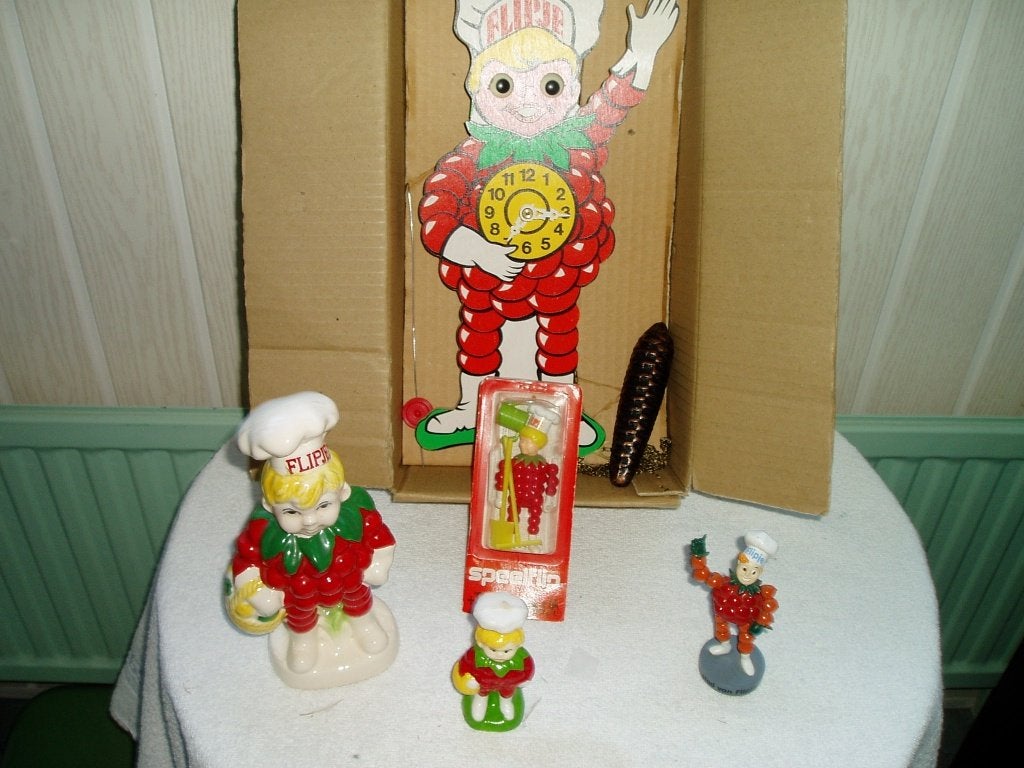 Flipje Tiel klok origineel in doos  en spaarpot enz, Ophalen of Verzenden, Zo goed als nieuw, Gebruiksvoorwerp