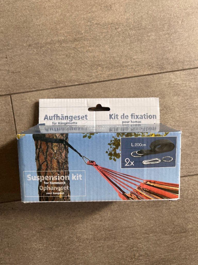 Ophangset voor hangmat, Ophalen, Nieuw, Eenpersoons, Binnen