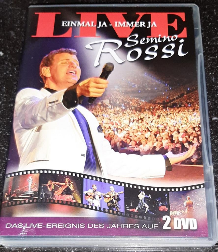 Semino Rossi live einmal ja-immer ja 2dvd, Alle leeftijden, Ophalen of Verzenden, Zo goed als nieuw, Muziek en Concerten
