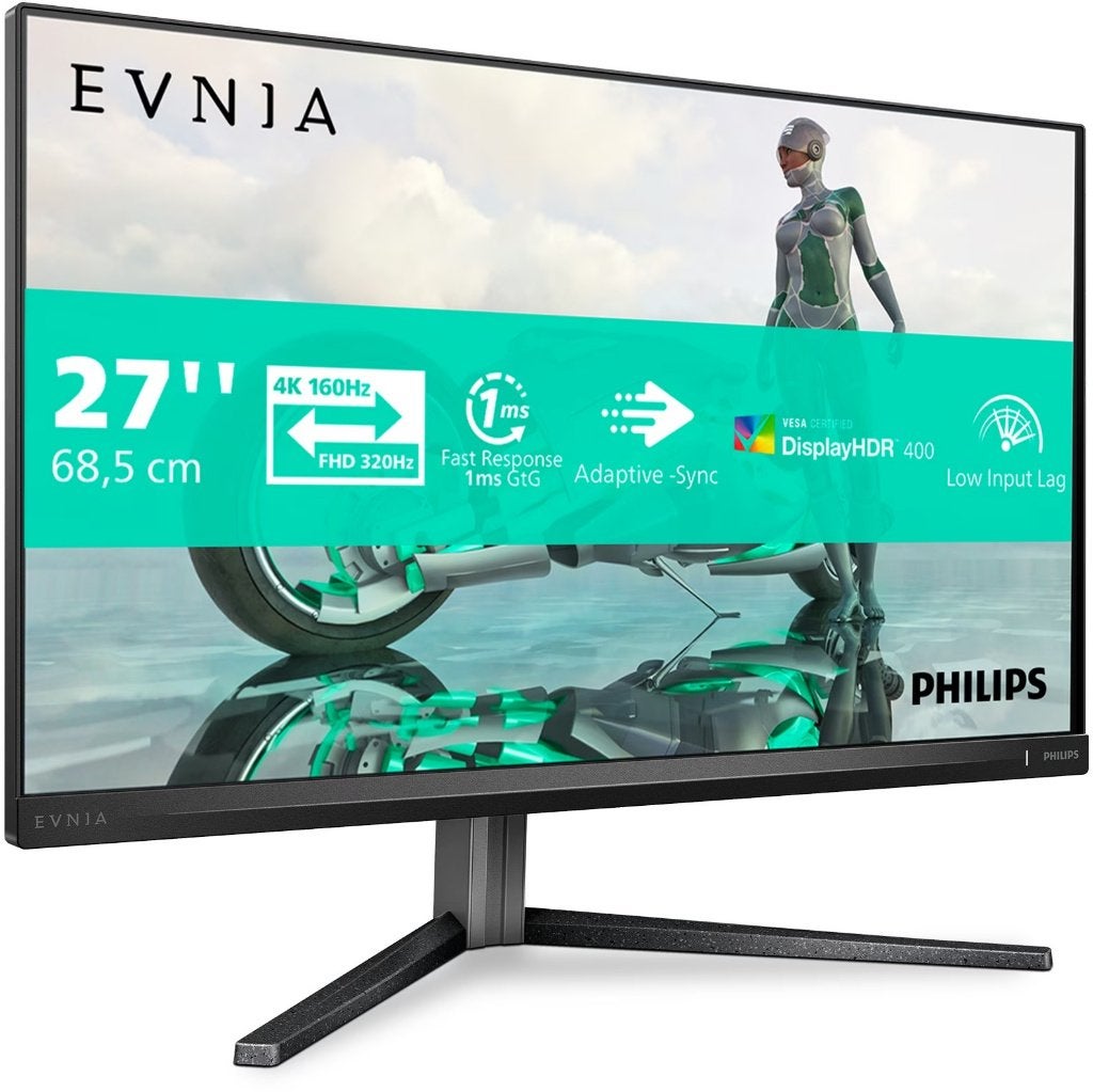 Philips Evnia 27M2N3800A/00 Grijs Monitor, Philips, IPS, In hoogte verstelbaar, DisplayPort