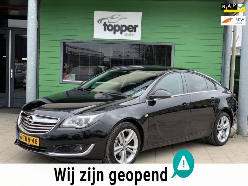 Opel Insignia 1.4 T EcoFLEX Business+Navigatie|CruiseControl, Auto's, Opel, Euro 6, 4 cilinders, Zwart, Origineel Nederlands