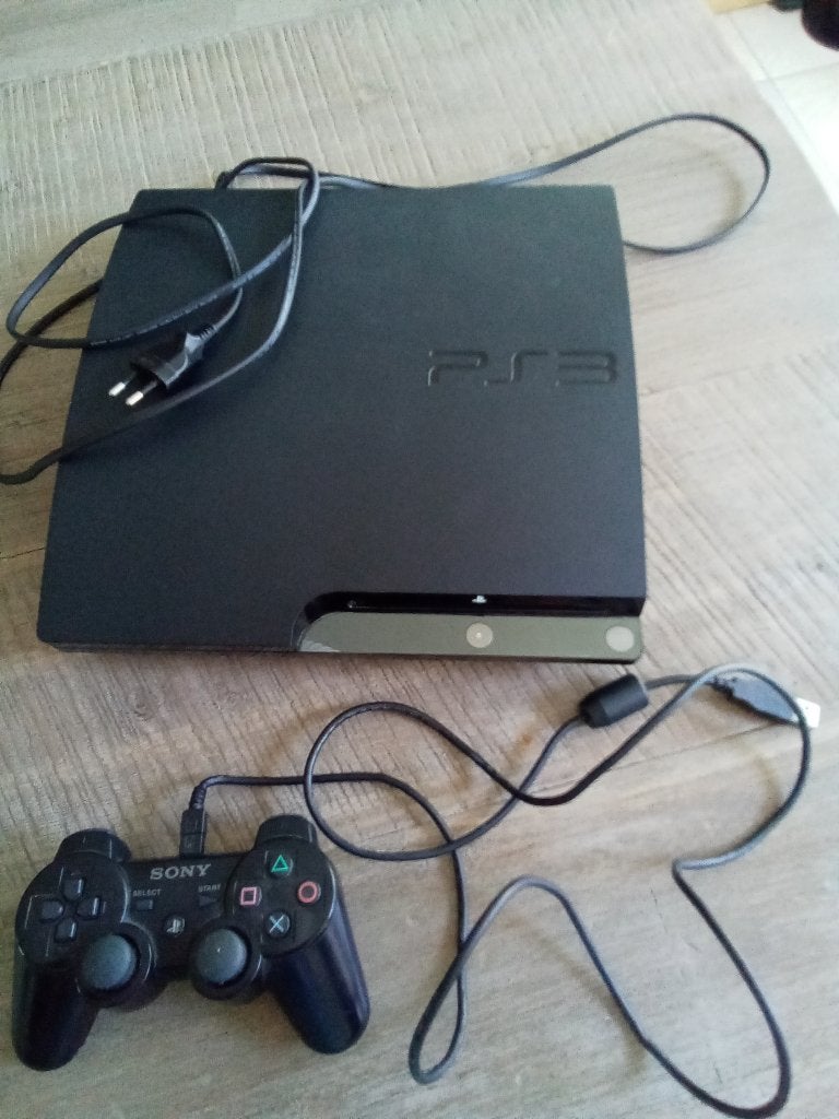 Sony PlayStation 3 met dualshock controller, PlayStation 3, Ophalen of Verzenden, Zo goed als nieuw, Controller