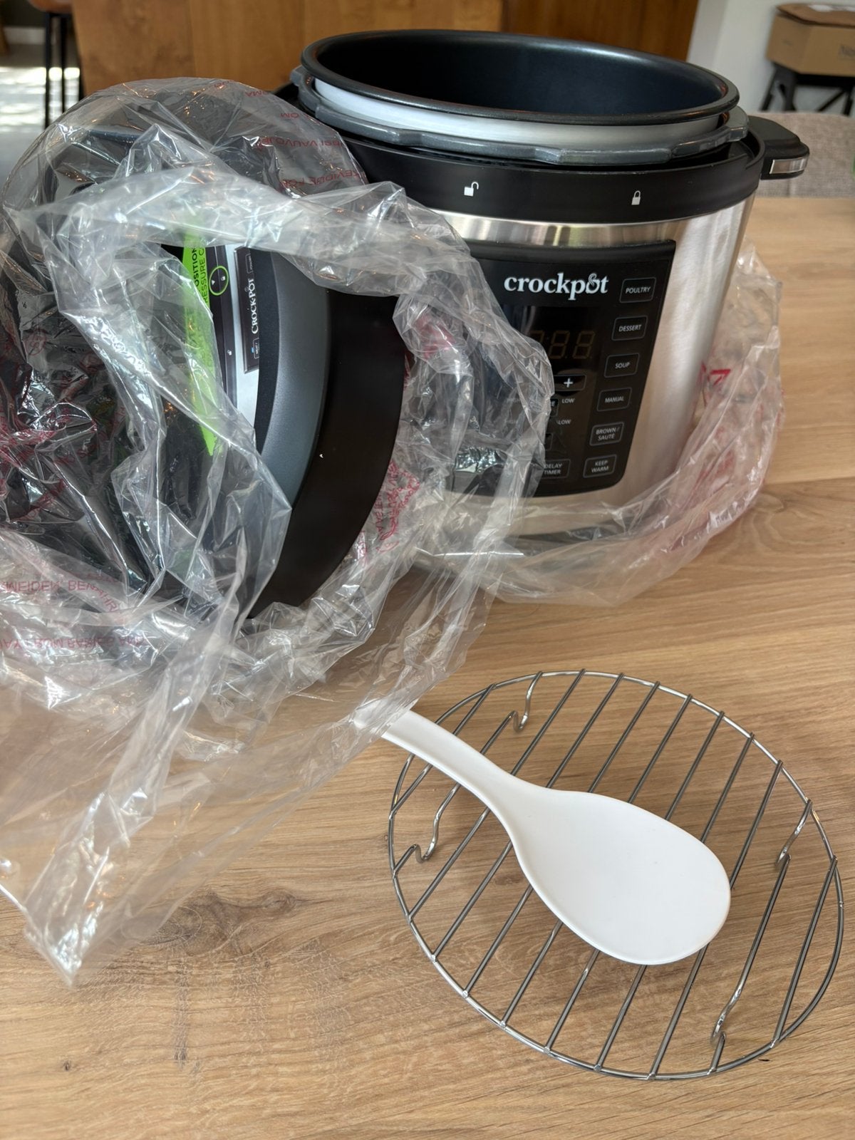Te koop: Crockpot multicooker, 4 liter of meer, Ophalen of Verzenden, Zo goed als nieuw, 3 snelheden of meer