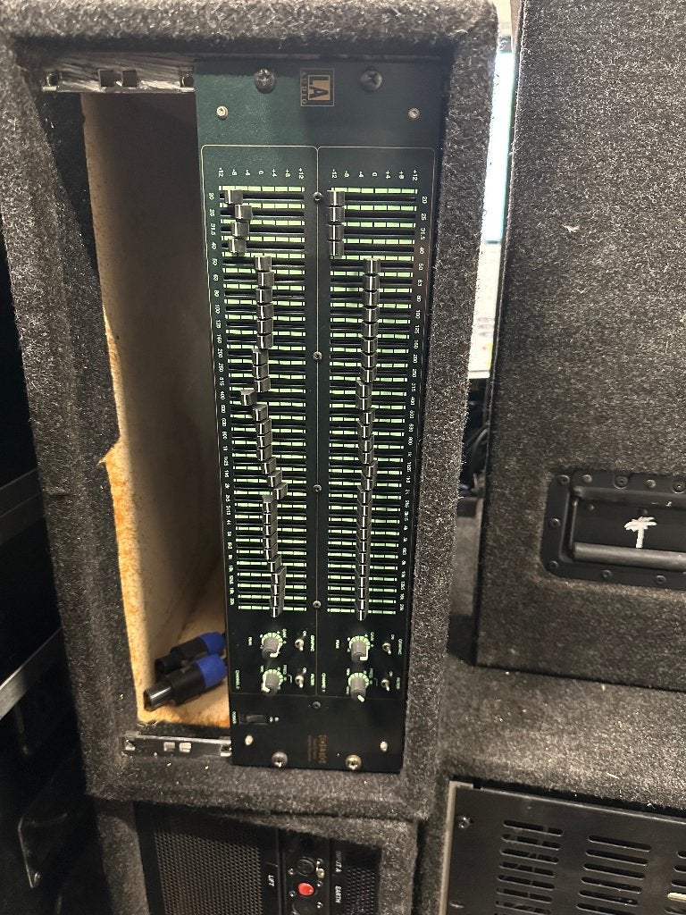 LA eq 2x31 band, Muziek en Instrumenten, Effecten, Ophalen of Verzenden, Zo goed als nieuw, Equalizer