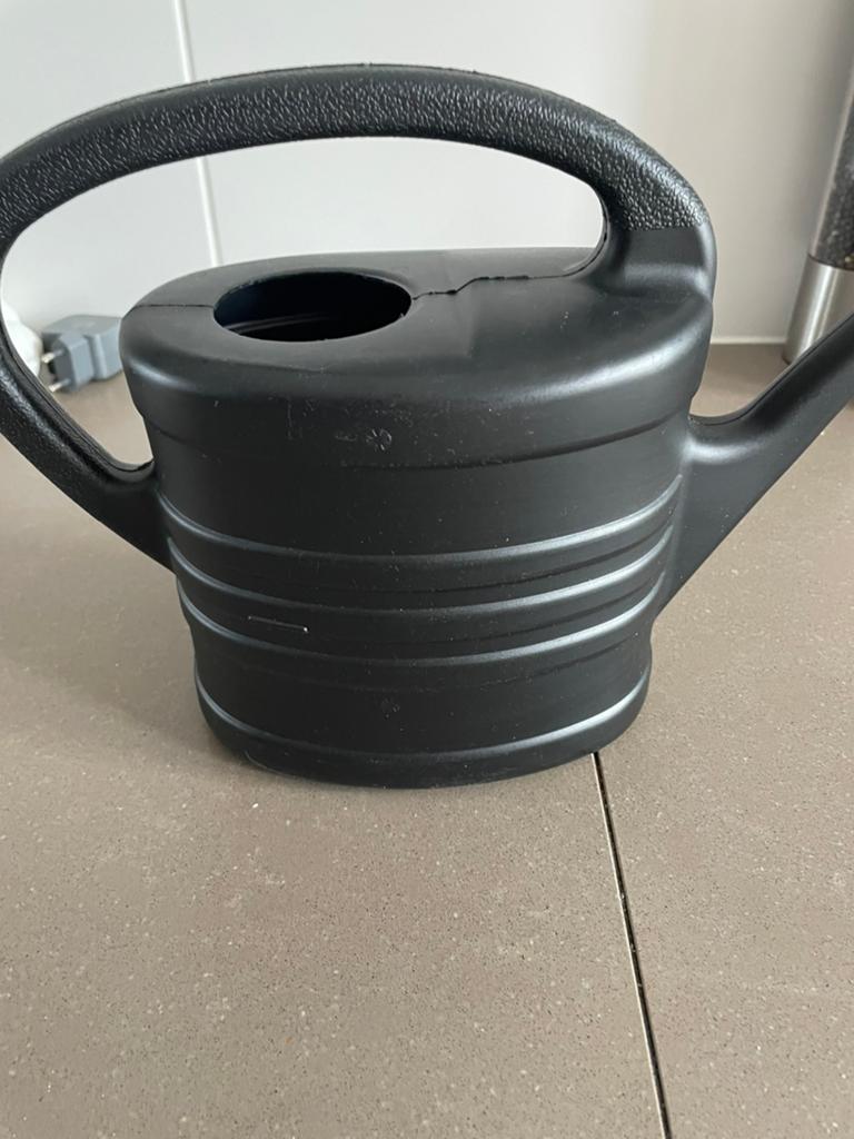 Zwarte Gieter 2L - Megaplastic, Ophalen of Verzenden, Nieuw
