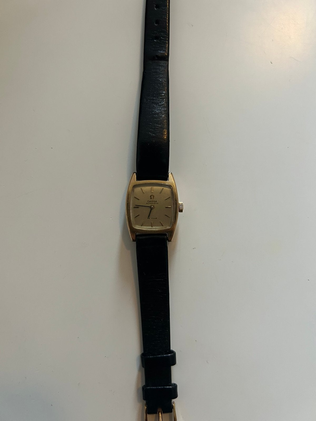 Omega de ville automatic, Sieraden, Tassen en Uiterlijk, Horloges | Antiek, Ophalen of Verzenden, Staal, Omega, 1960 of later