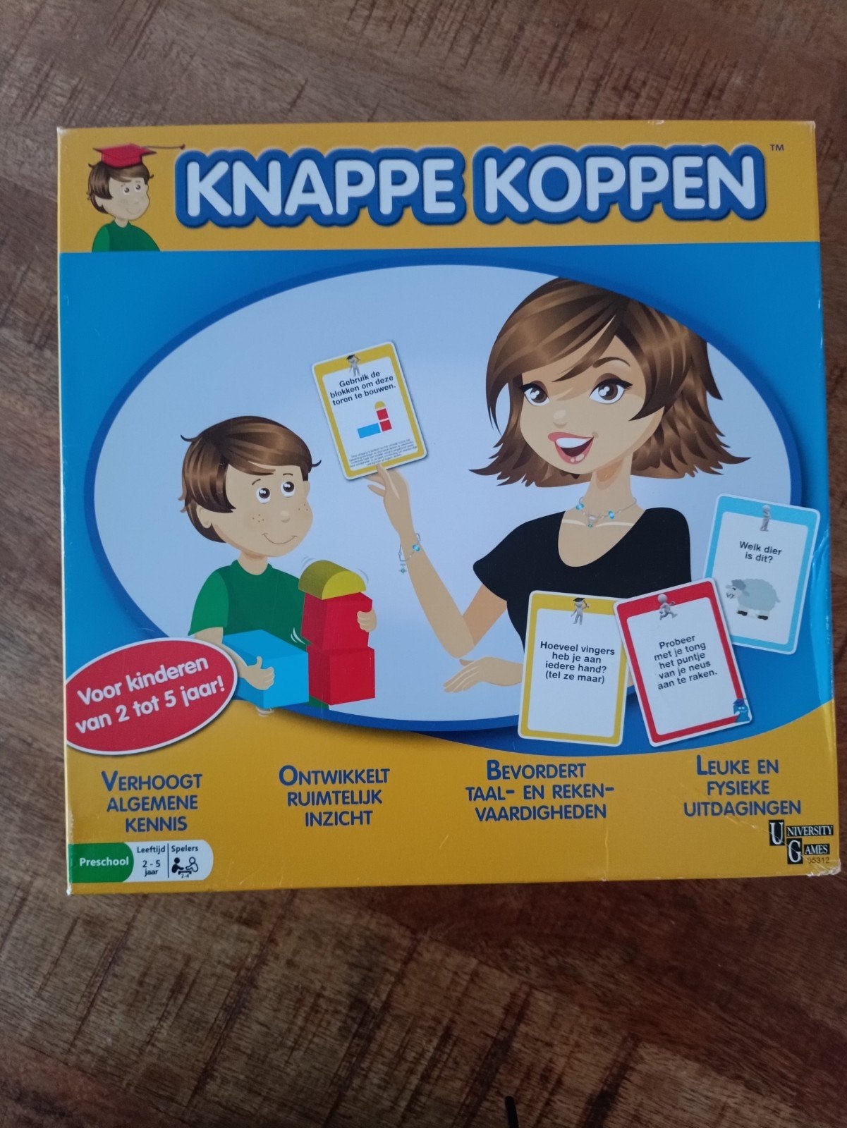 Knappe Koppen voor Kinderen 2-5 jaar, Kinderen en Baby's, Speelgoed | Educatief en Creatief, Ophalen of Verzenden, Zo goed als nieuw