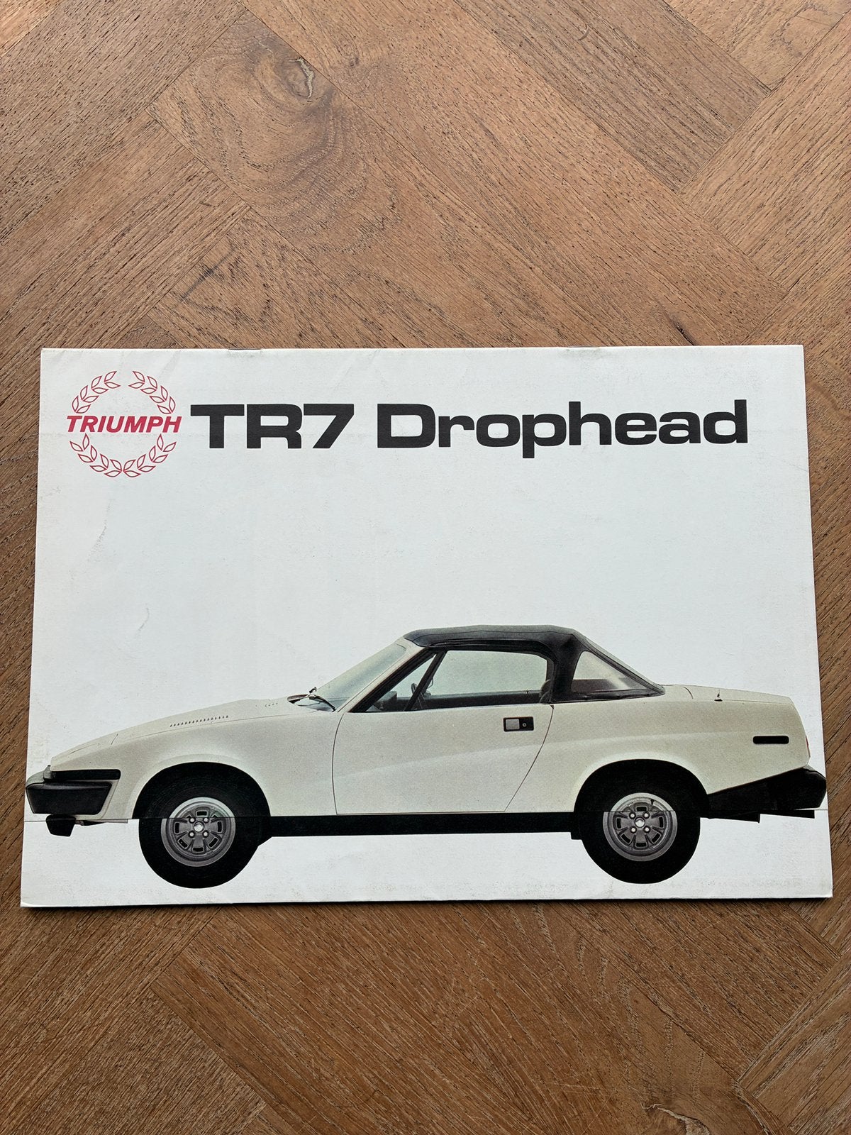 Triumph TR7 Drophead brochure, Verzenden, Zo goed als nieuw, Overige merken