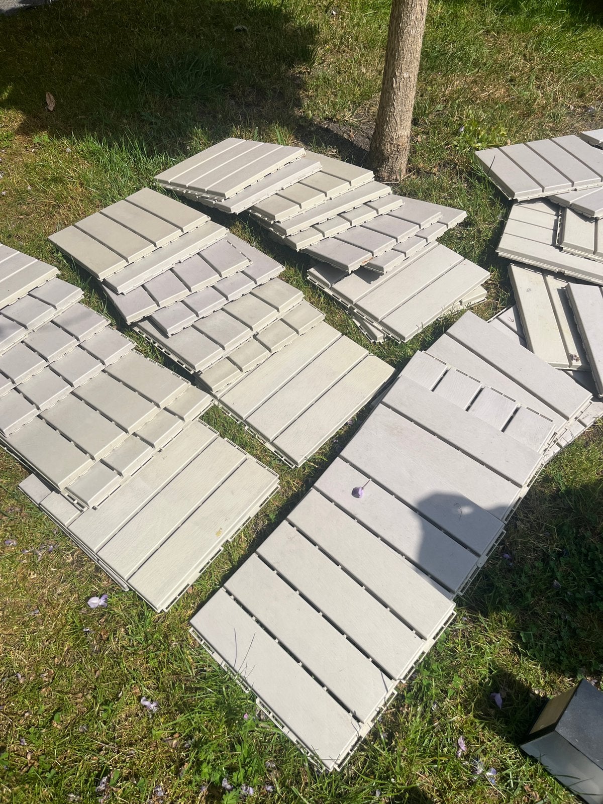 Ikea vlonders 62 stuks - Runnen, Ophalen, Gebruikt, Kunststof