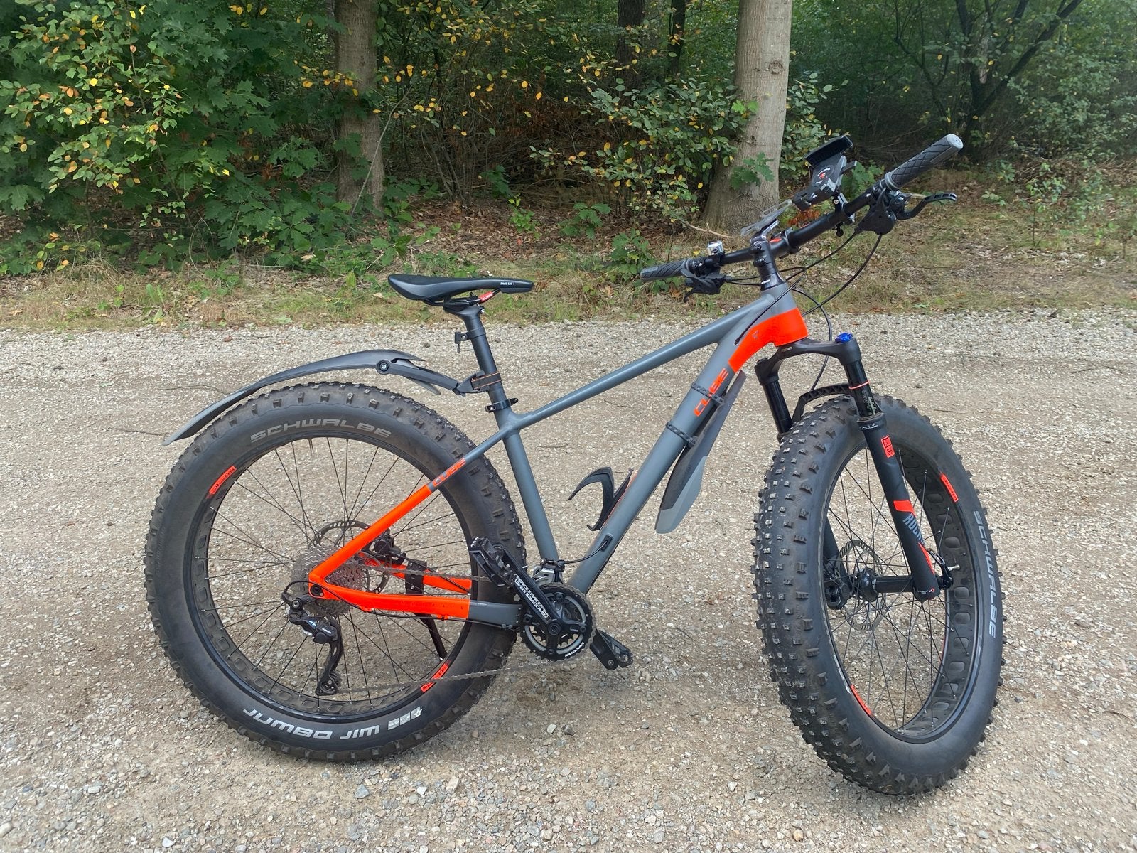 Cube Nutrail Fatbike - zeer nette staat mt M, Fietsen en Brommers, Gebruikt, Hardtail, Dames, Schijfrem