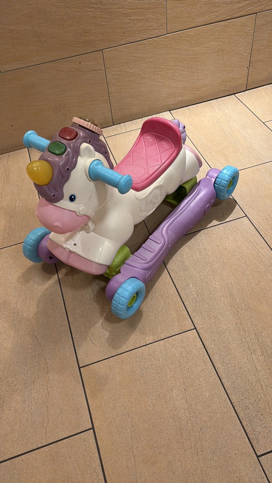 Loopwagen unicorn, Ophalen, Zo goed als nieuw