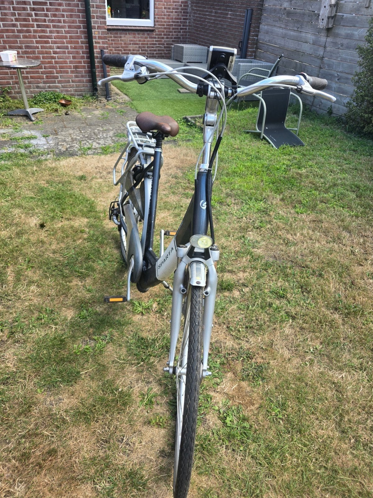Sparta elektrische fiets met lage instap, Sparta, Velgrem, Gebruikt, (Extra) lage instap