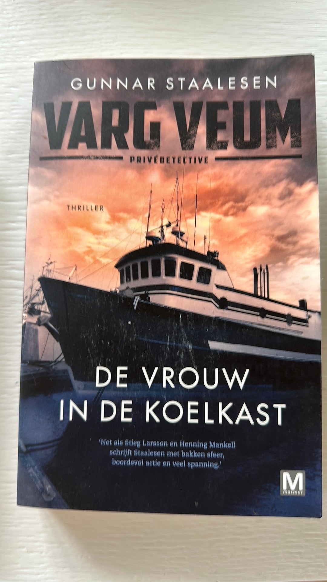 Thrillervan Gunnar Staalesen, Ophalen of Verzenden, Zo goed als nieuw