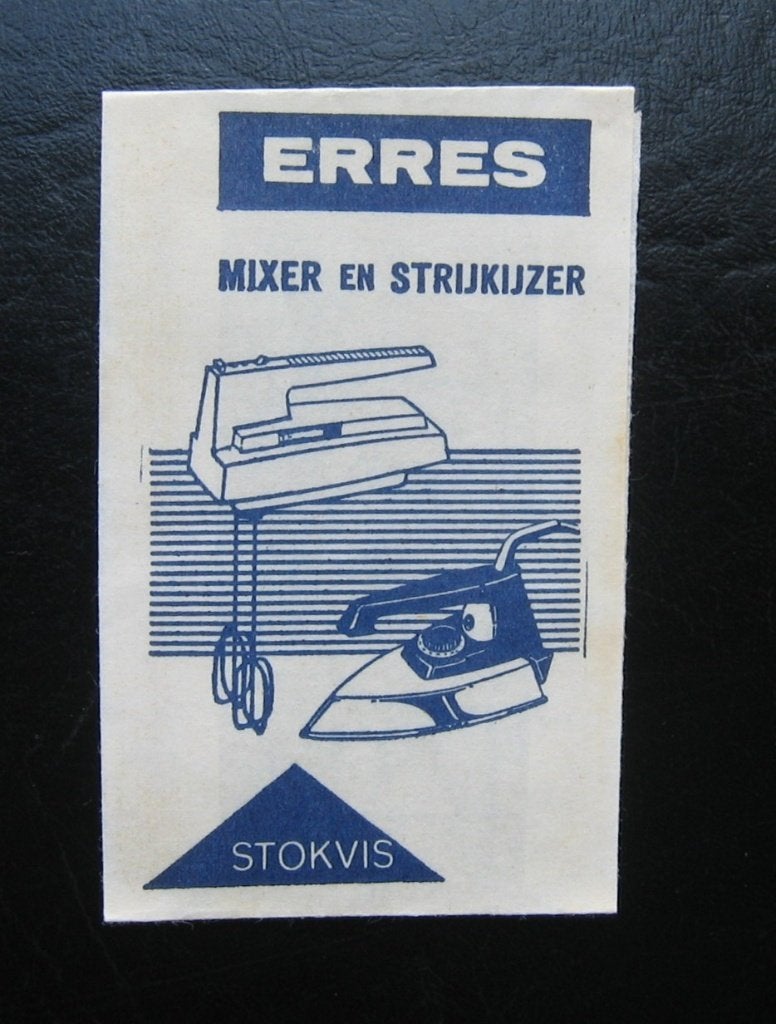 G 4045 Stokvis - ERRES mixer en strijkijzer, Verzamelen, Verzenden, Nederland