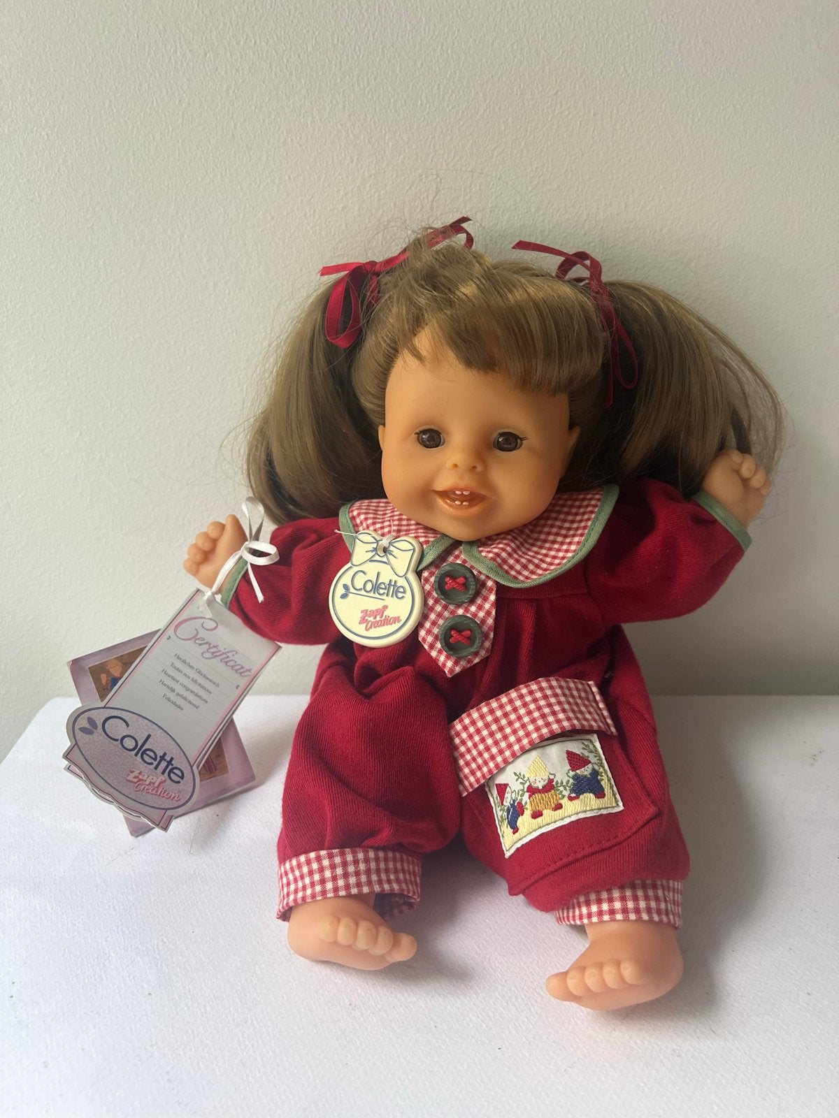 Zapf Creations Babypop Colette Slaapogen Jaren '80-'90, Ophalen, Nieuw, Babypop