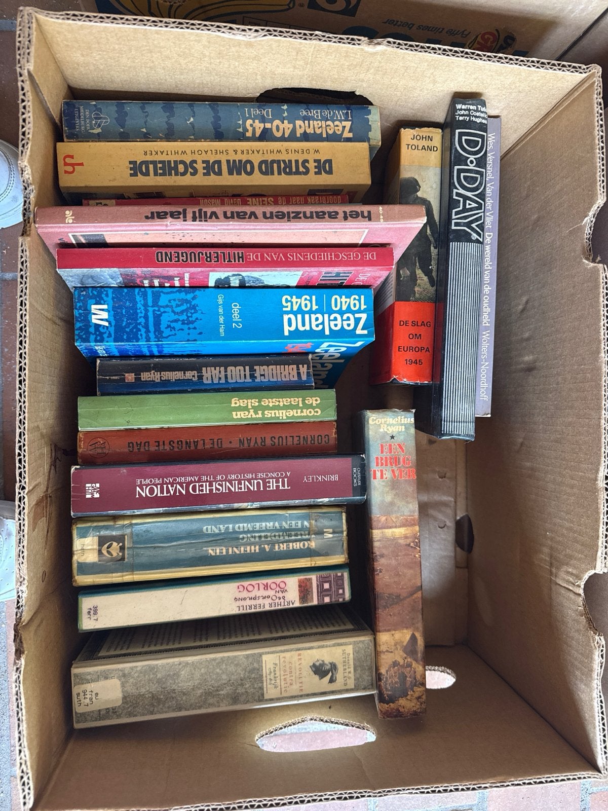 Collectie historische boeken WOII en meer, Boeken, Ophalen of Verzenden, 20e eeuw of later, Gelezen
