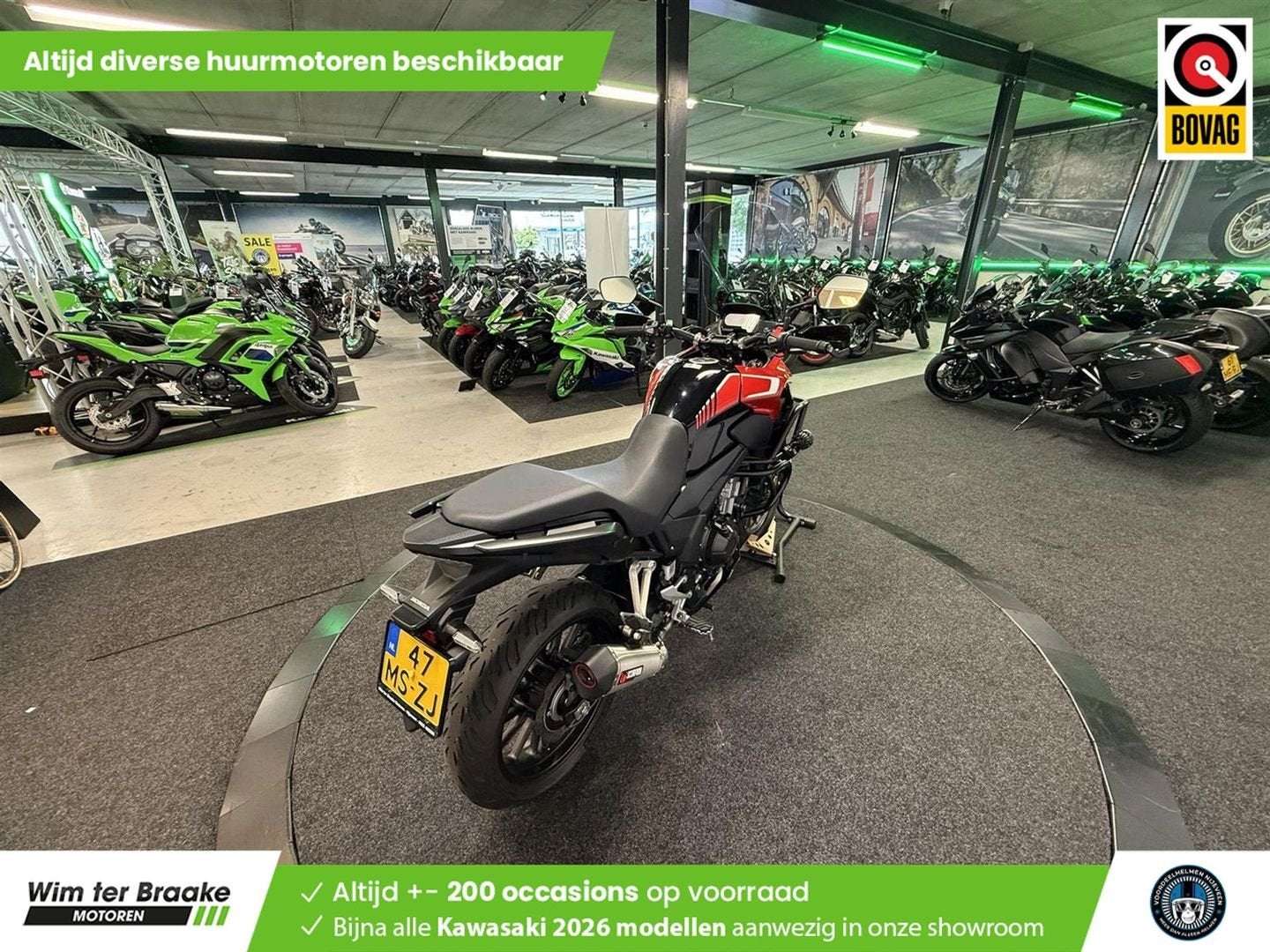 Honda CB 500 X ABS (bj 2023) 13,265 km, 2 cilinders, HONDA, Bedrijf, Onbekend