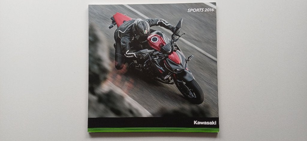 Jaarfolder Kawasaki 2016 Sport modellen, Ophalen of Verzenden, Kawasaki