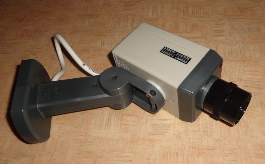 Elro camera dummy met bewegingsmelder CS33D, Ophalen of Verzenden, Gebruikt