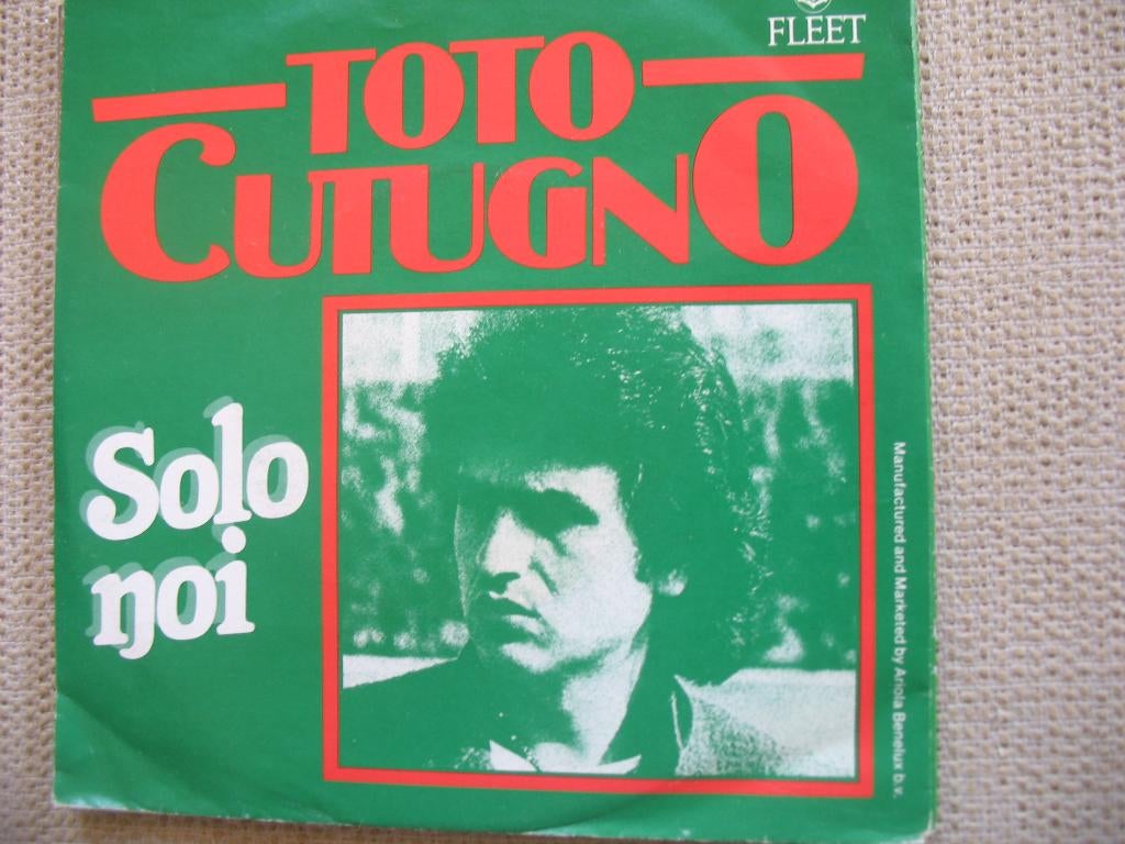 Toto Cutugno - Solo noi, Cd's en Dvd's, Gebruikt, Overige genres, 7 inch, Single