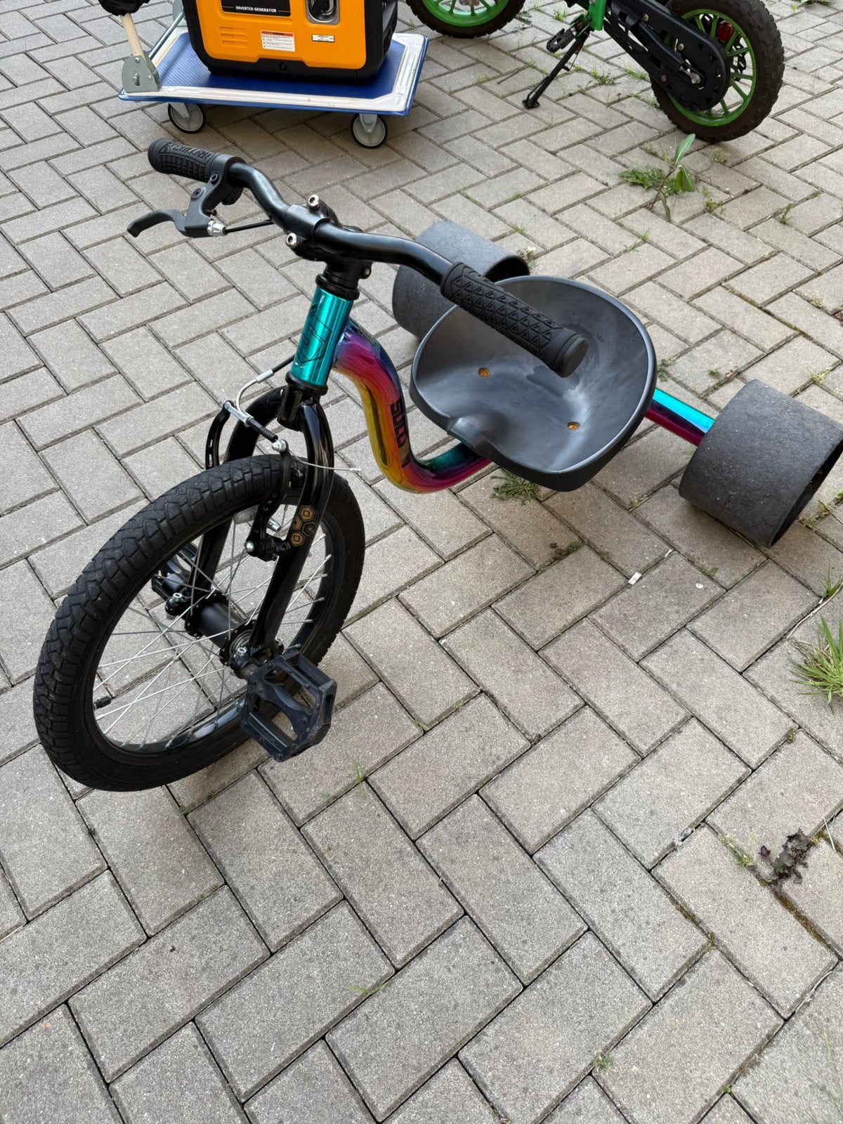 drift trike / big-wheel-style tricycle, Ophalen, Gebruikt, Gewone step