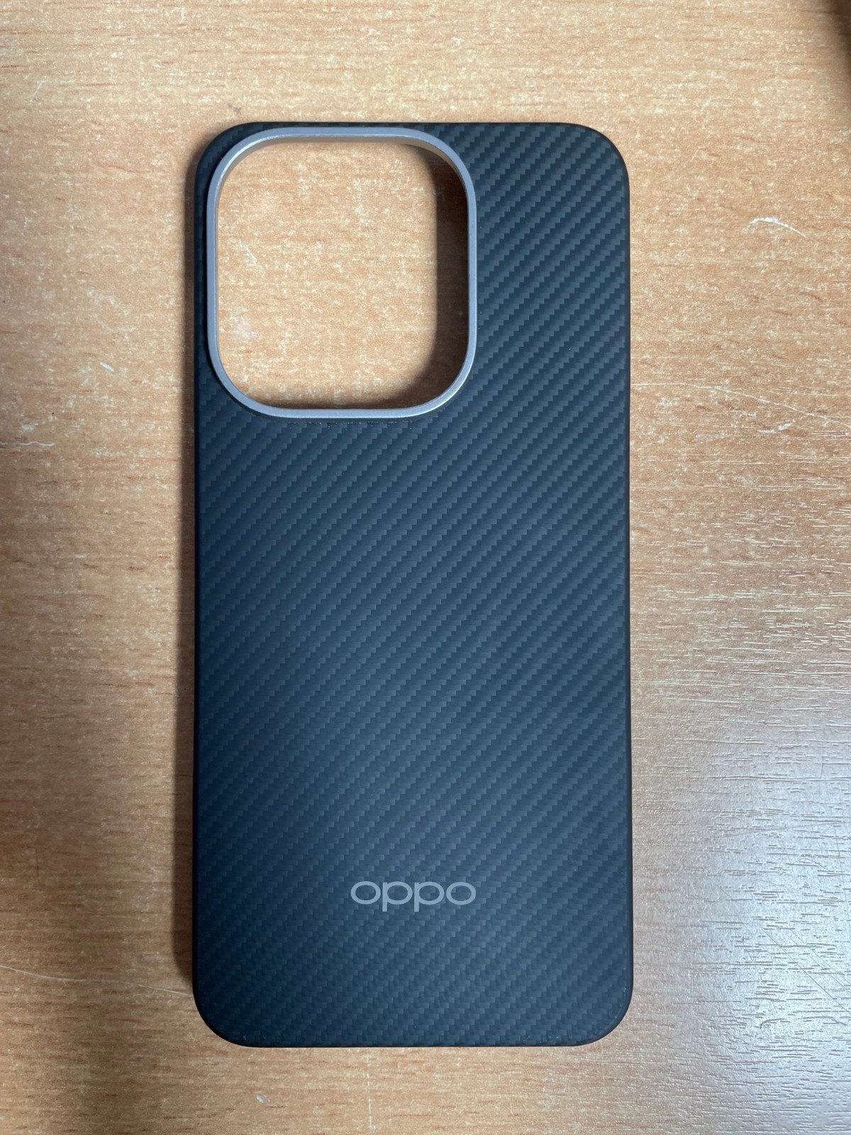 Oppo Find X9 Carbon Fiber Case Origineel, Ophalen of Verzenden, Zo goed als nieuw, Frontje of Cover