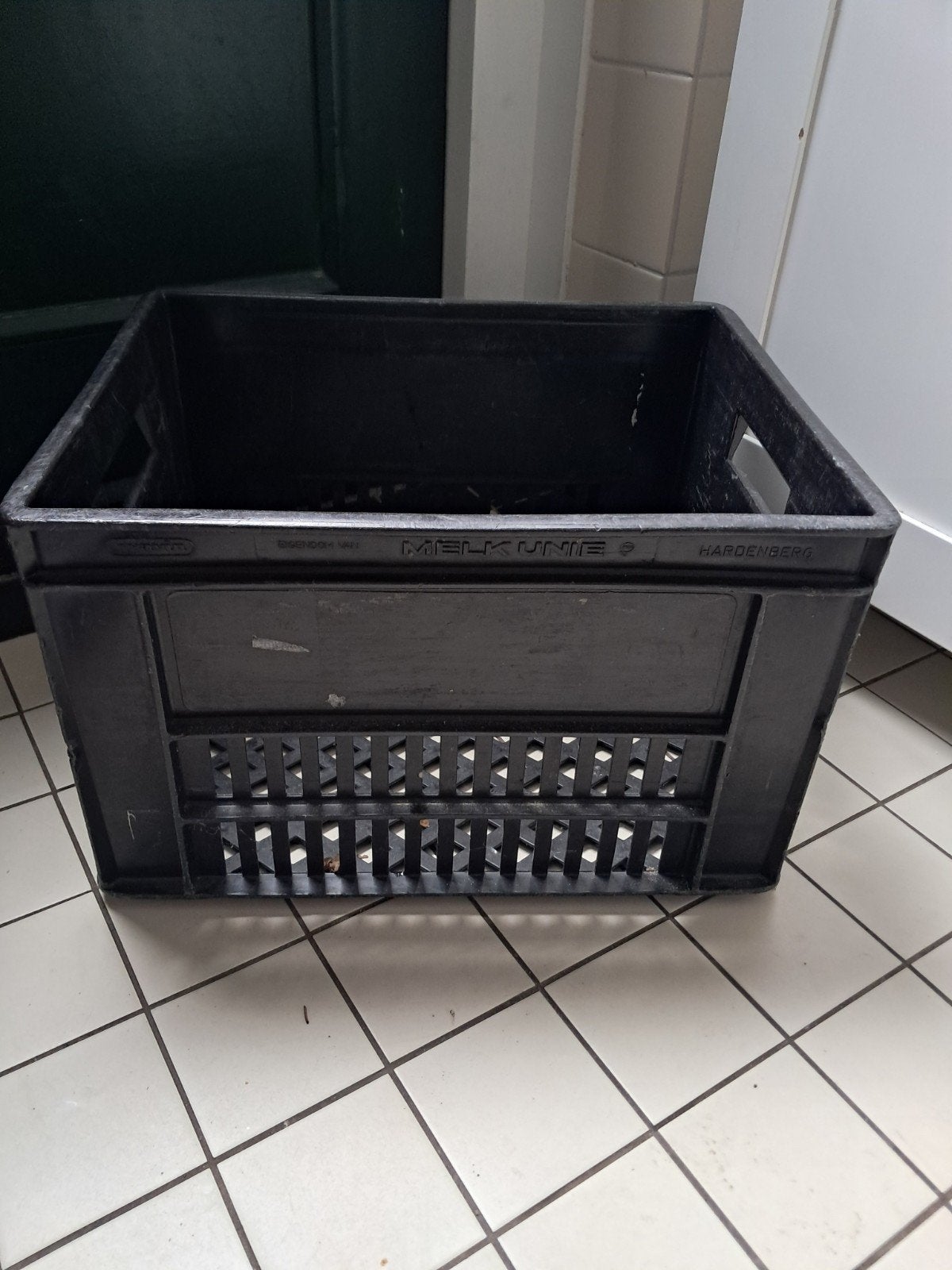 Stevige Melkunie Fietskrat - Ideaal voor boodschappen, Ophalen, Gebruikt, Overige typen, Minder dan 20 kg