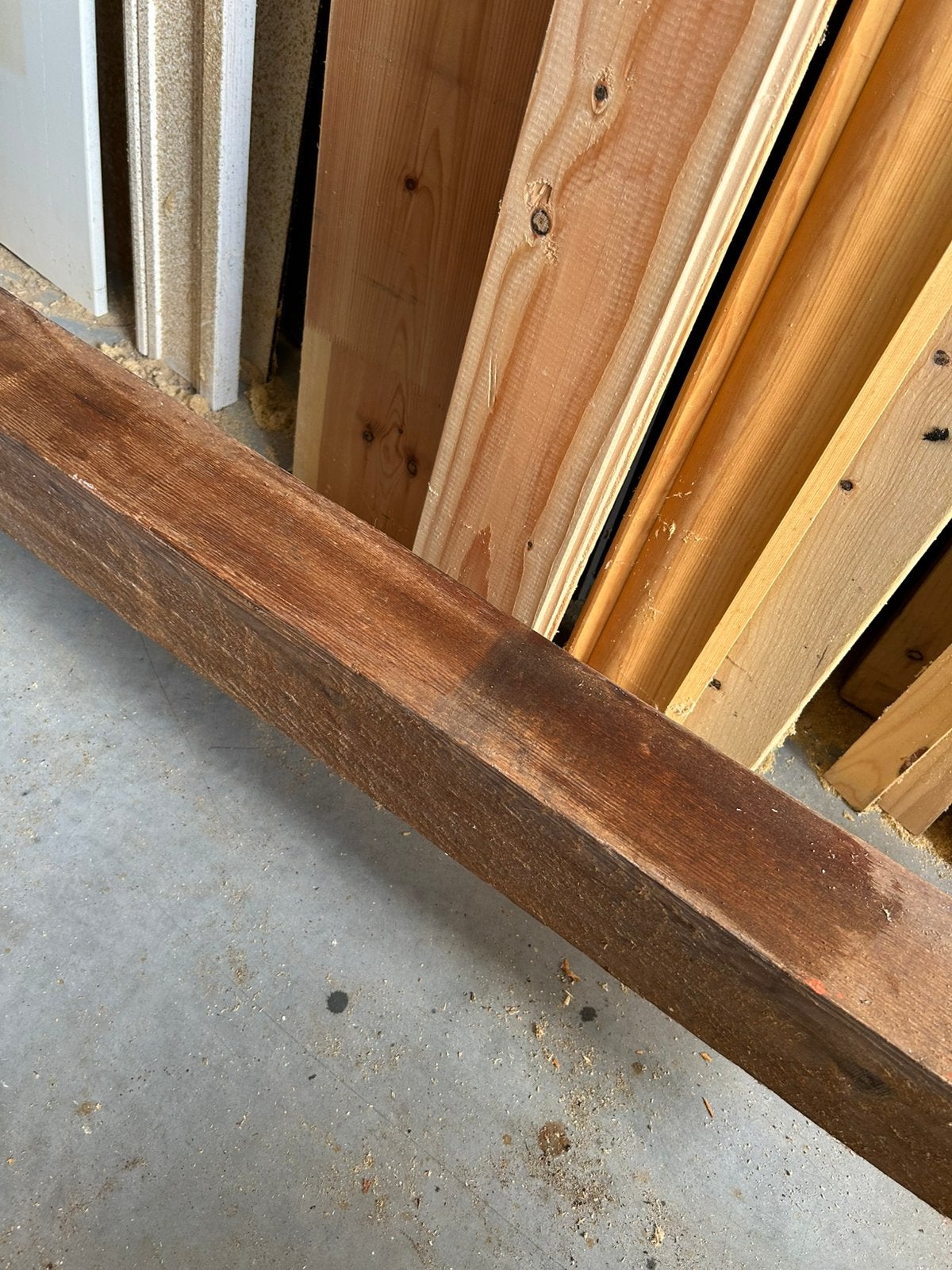 Oregon pine balk, Ophalen, Zo goed als nieuw, 250 cm of meer, Balken