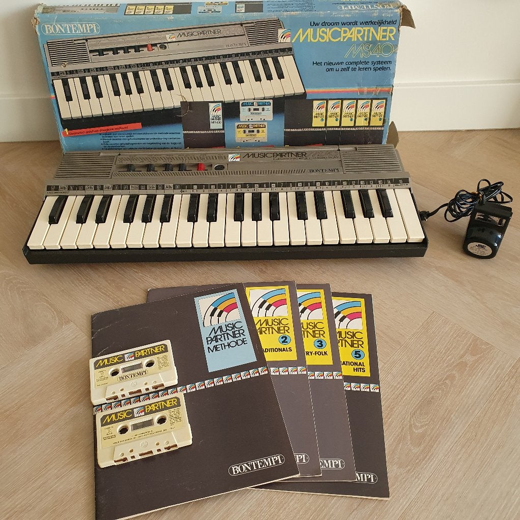 Bontempi Music Partner Keyboard met toebehoren, Verzenden, Gebruikt, Overige aantallen, Overige merken