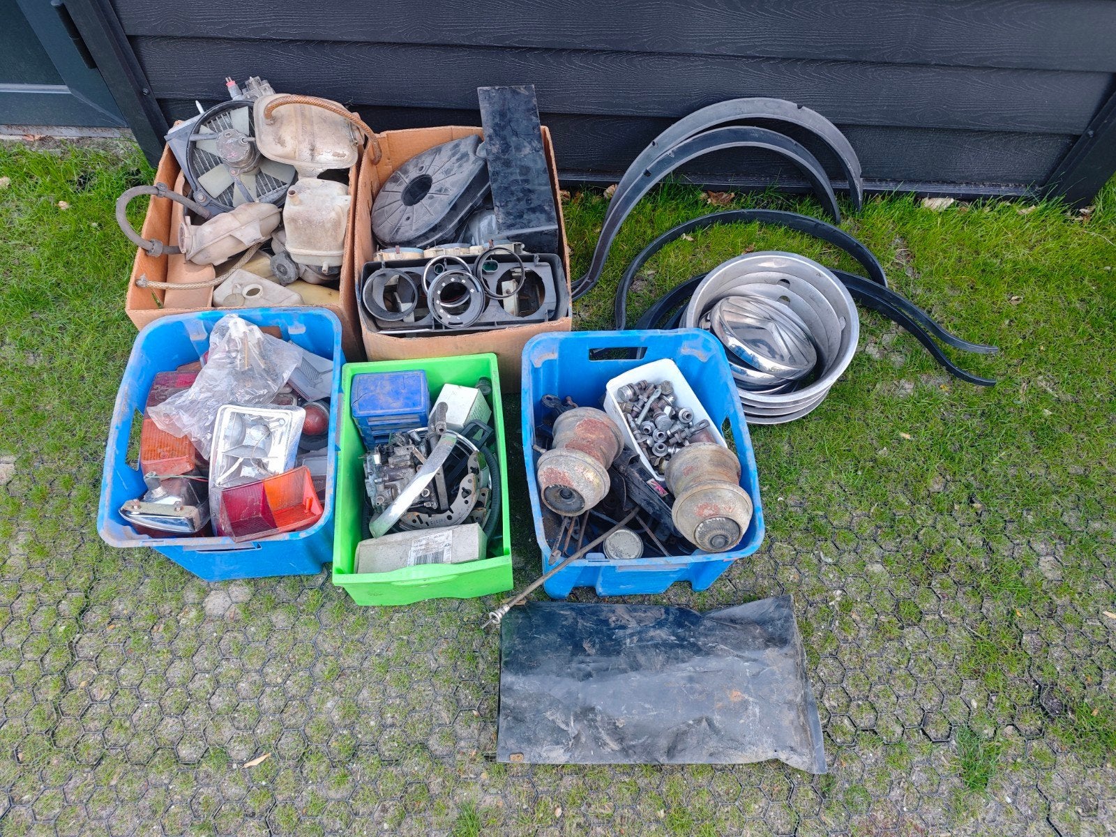 classic mini partij onderdelen, luchtfilter, lamp, Verzenden, Gebruikt