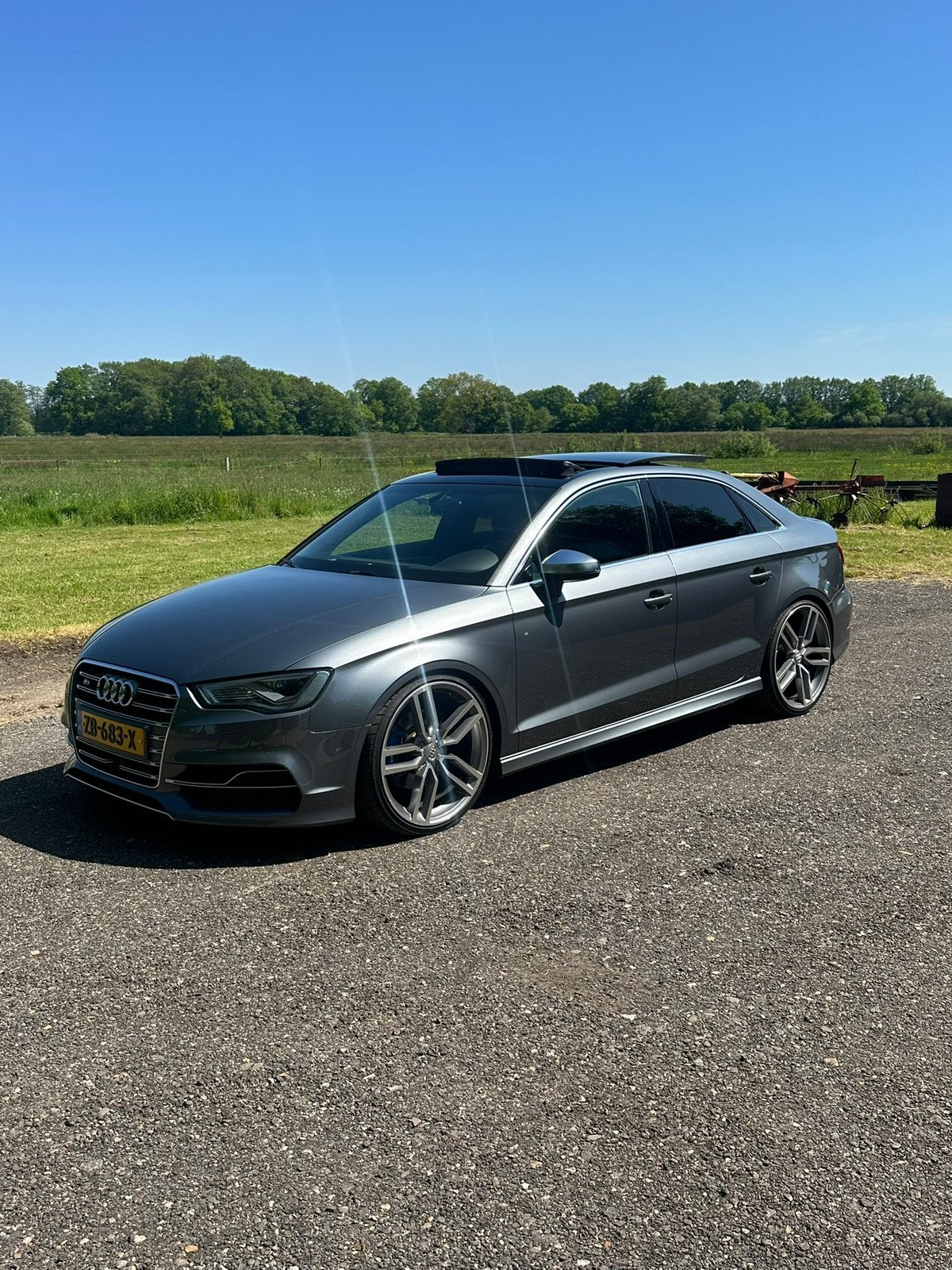 Audi A3 1.8TFSI 132KW Sedan S-tronic 2014 Grijs, Auto's, Audi, 680 kg, 4 cilinders, 179 pk, 1600 kg