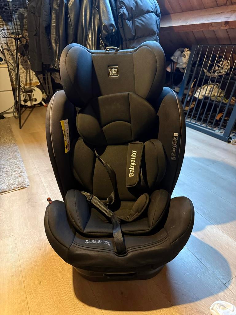 Babyauto autostoel - Zwart, comfortabel en veilig, Zijbescherming, 9 t/m 36 kg, Ophalen, Overige merken