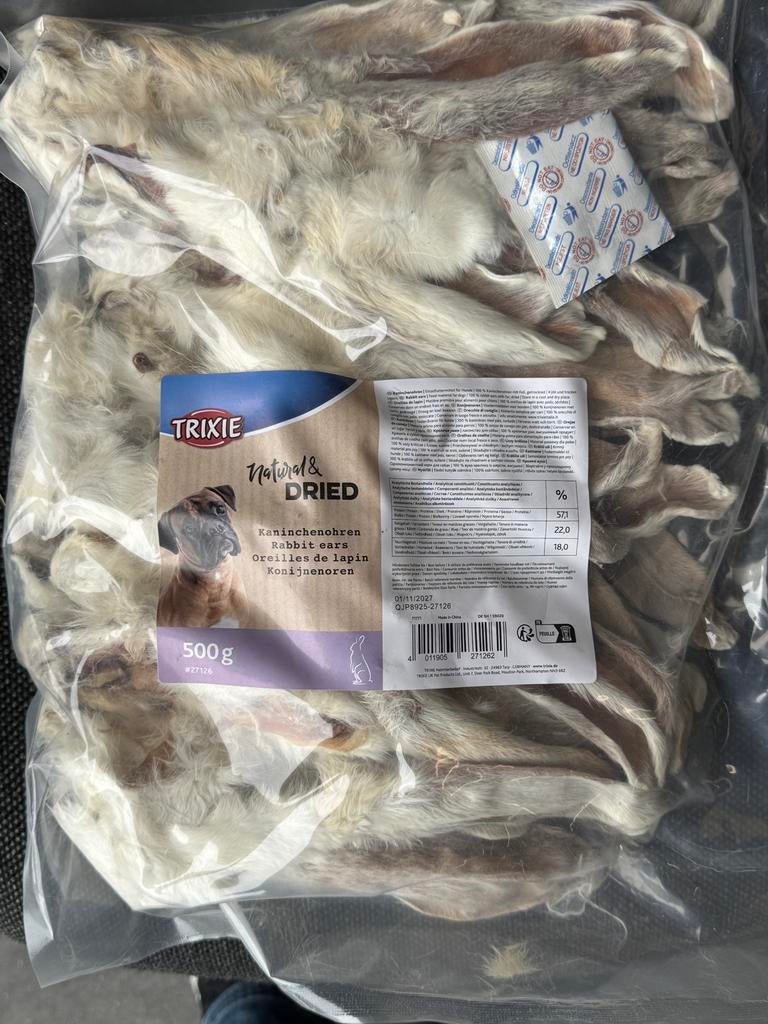 Konijnenoren. 500 gr, Dieren en Toebehoren, Ophalen, Hond