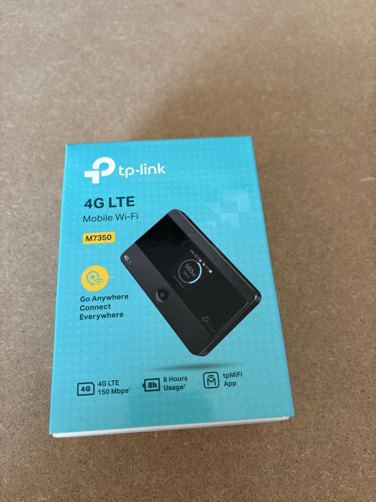 TP-Link M7350 4G LTE Mobiele Wi-Fi Router, Computers en Software, Routers en Modems, Ophalen of Verzenden, Gebruikt, Router