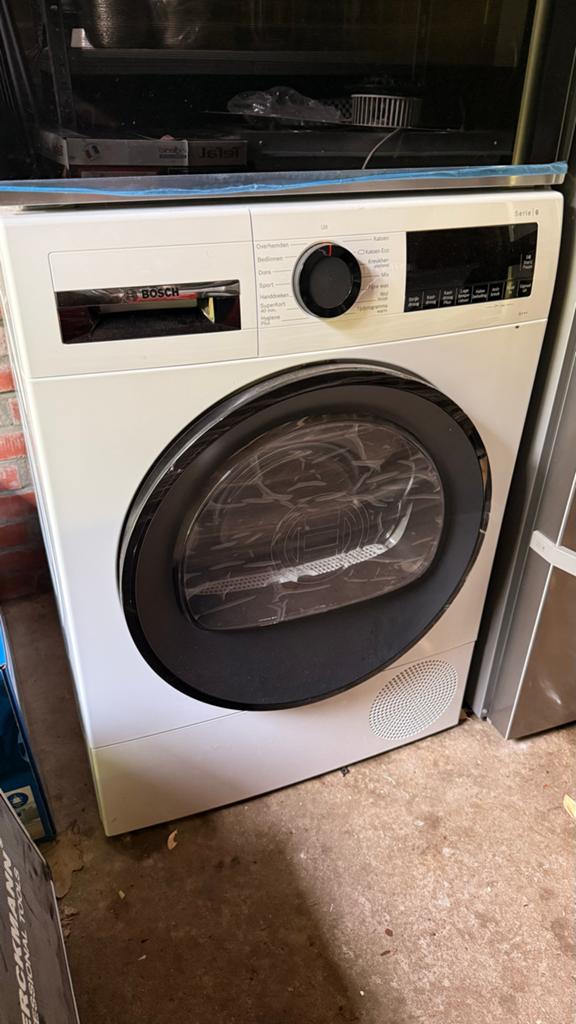 Bosch Serie 6 warmtepompdroger - Zo goed als nieuw, Witgoed en Apparatuur, Ophalen, Overige typen, Zo goed als nieuw, Energieklasse A of zuiniger