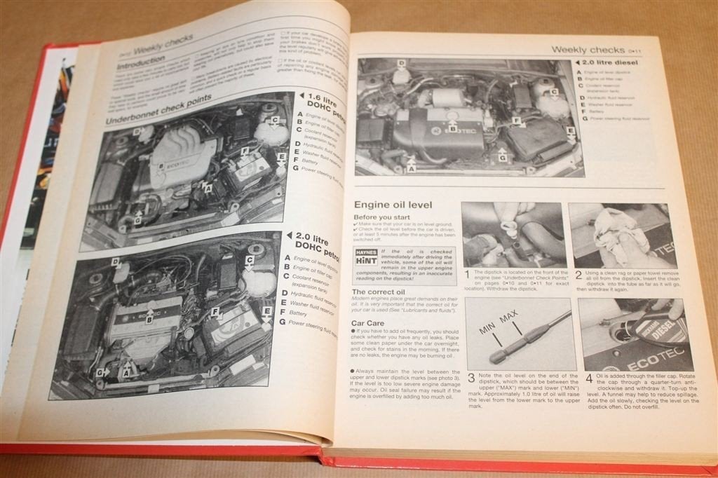 Vauxhall / Opel Vectra Onderhoud 1995-1999 — Haynes Handboek, Ophalen of Verzenden