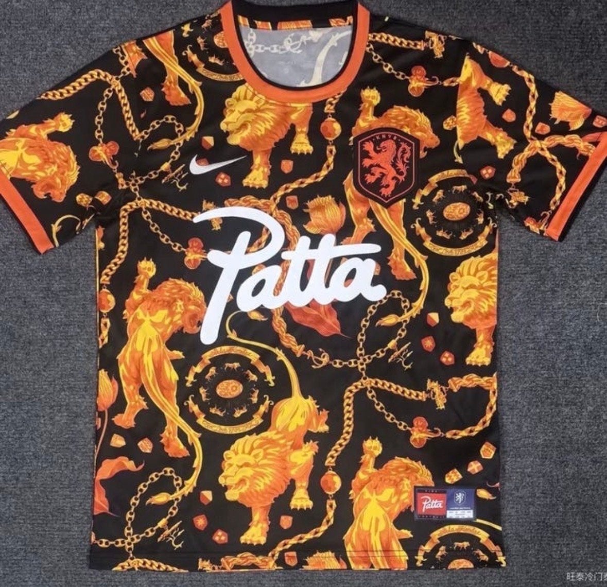 Patta x Nike Oranje - Alle Maten Beschikbaar, Kleding | Heren, T-shirts, Nieuw, Overige maten, Zwart, Ophalen of Verzenden