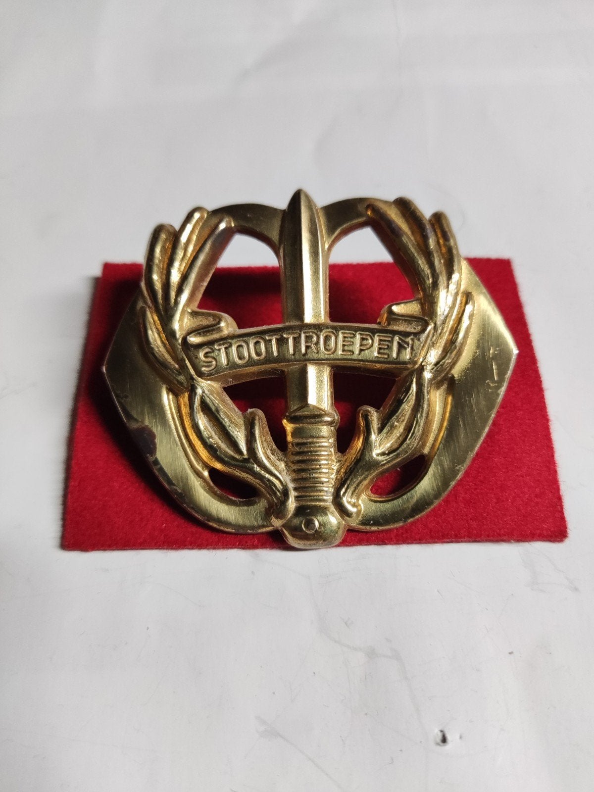 Stoottroepen, Ophalen of Verzenden, Landmacht, Nederland, Embleem of Badge