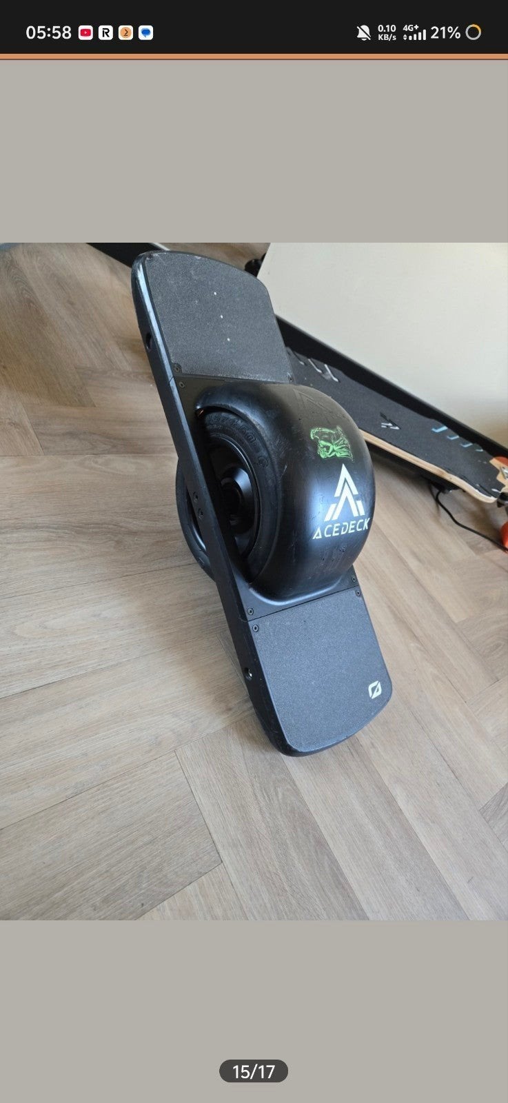 ACEDECK Stella Breeze Longboard & ONEWHEEL Pint, Ophalen, Zo goed als nieuw, Skateboard, Longboard