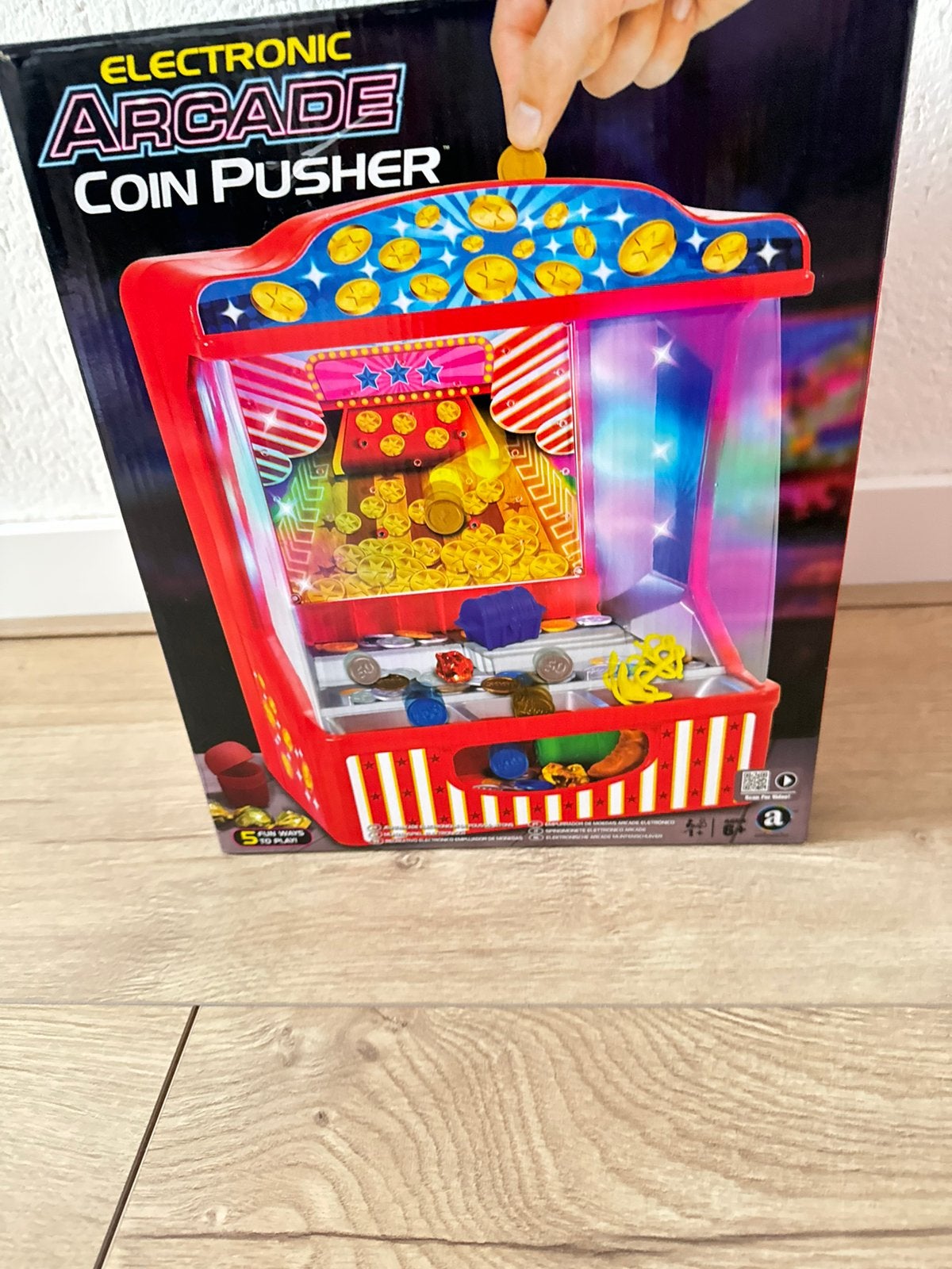 Coin pusher arcade electronic, Ophalen of Verzenden, Nieuw