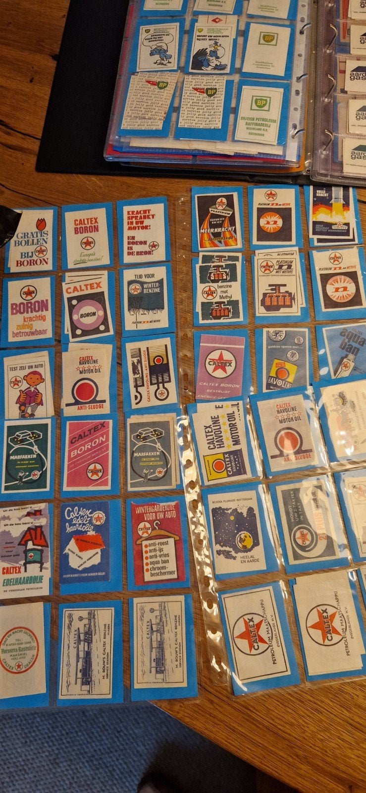 Suikerzakjes 36x Caltex, Verzamelen, Suikerzakjes, Ophalen of Verzenden