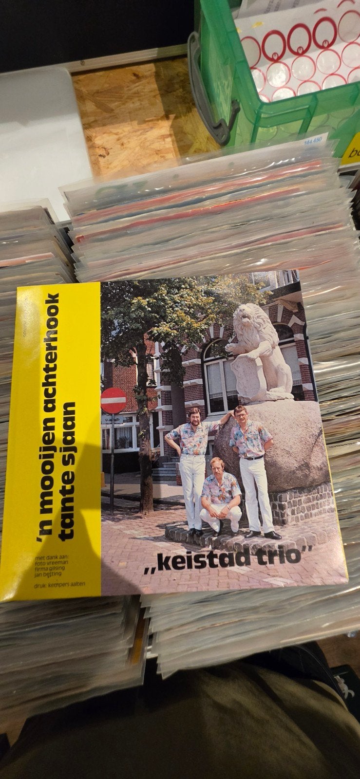 Keistad Trio - 'n Mooijen Achterhoek / Tante Sjaan (7 inch), Cd's en Dvd's, Vinyl | Nederlandstalig, Ophalen, Gebruikt, 7 inch