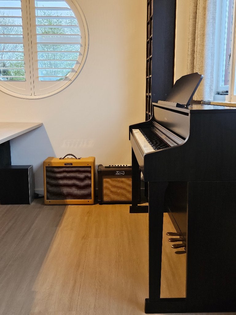 Blues Piano En Blues Gitaar Les, Ophalen of Verzenden, Zo goed als nieuw, 88 toetsen, Overige merken