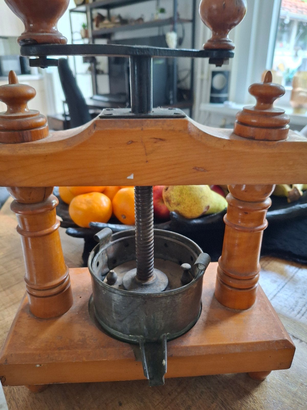 Antieke Franse fruitpers - Jaren '60, Ophalen of Verzenden