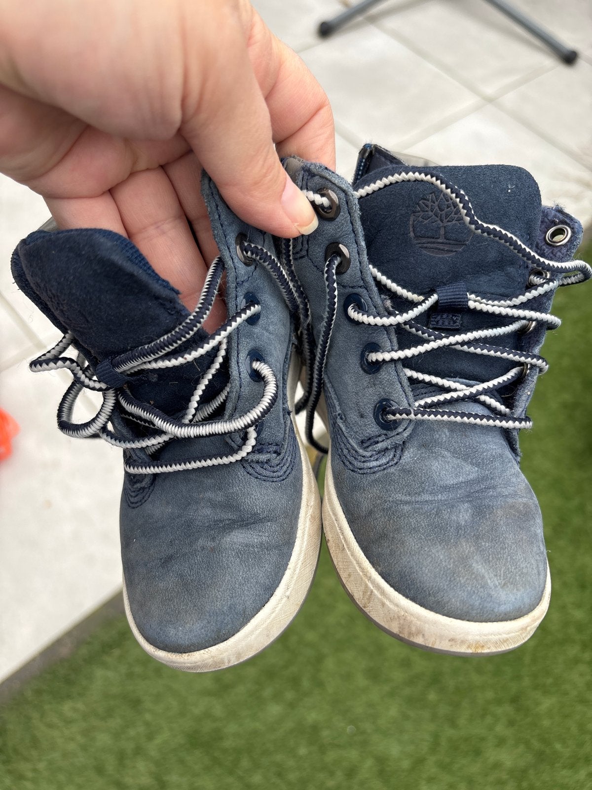Timberland baby laarsjes maat 23, Ophalen, Gebruikt, Jongen of Meisje, Laarzen