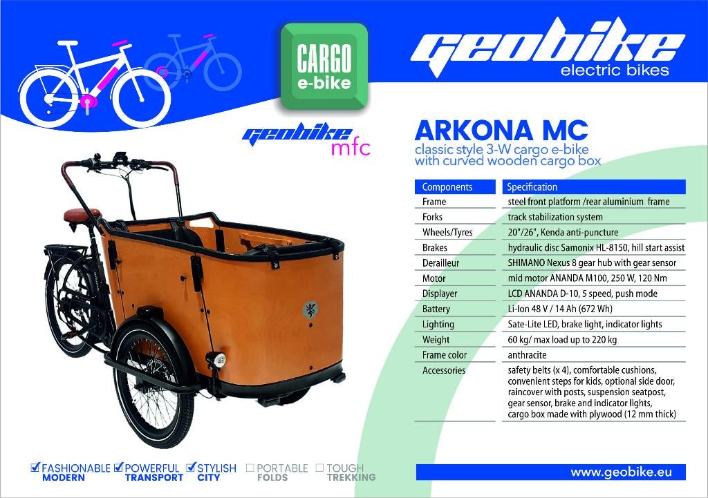 electrische bakfiets, Fietsen en Brommers, Fietsen | Bakfietsen, Ophalen, Nieuw, 4 kinderen of meer, Huif