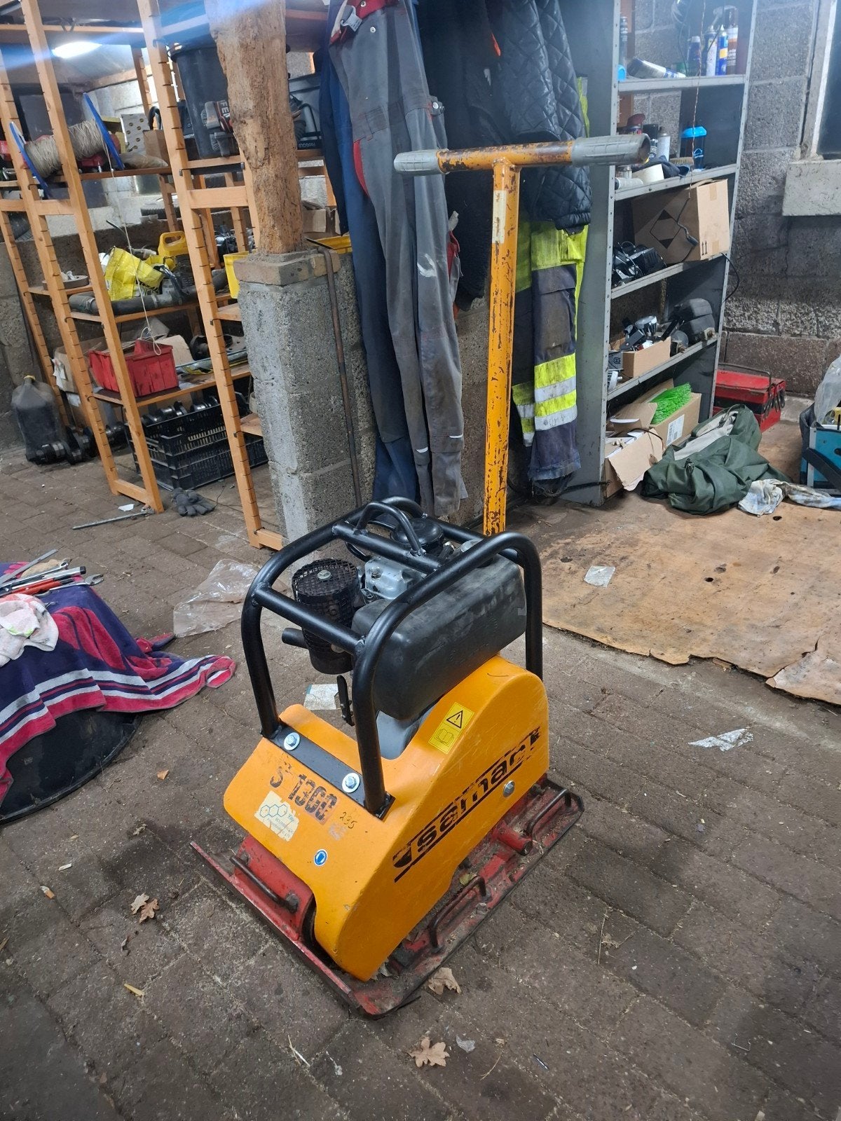 Samac trilplaat 1300, Ophalen, Gebruikt